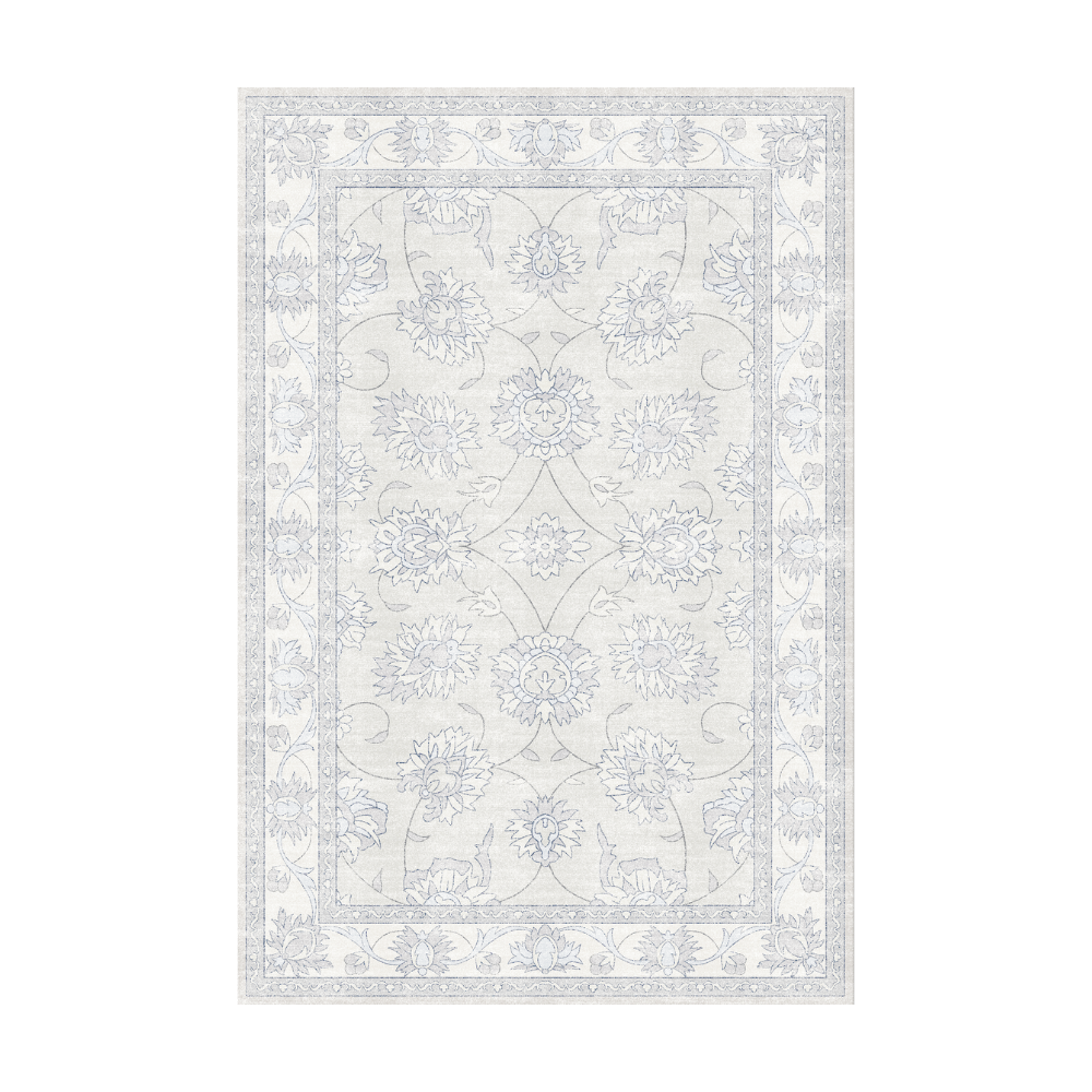 Midnight Blossom Print Rugs