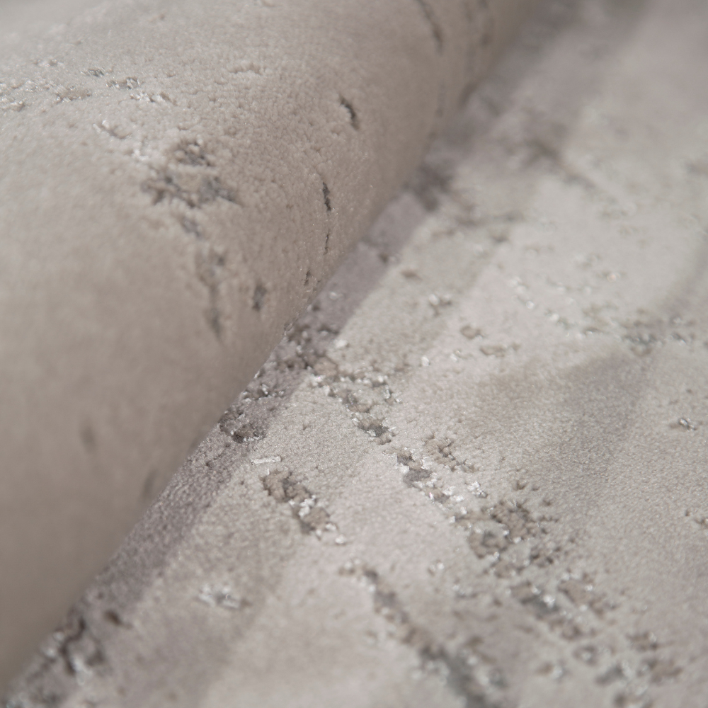 Beau Vintage Textured Rug in elegant neutral colors for chic interior design.