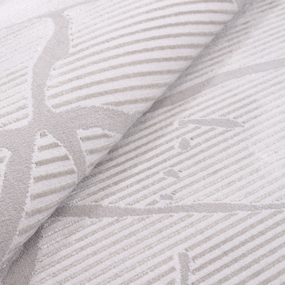 Beige Tess Strip textured rug with abstract stripes for stylish home interiors.