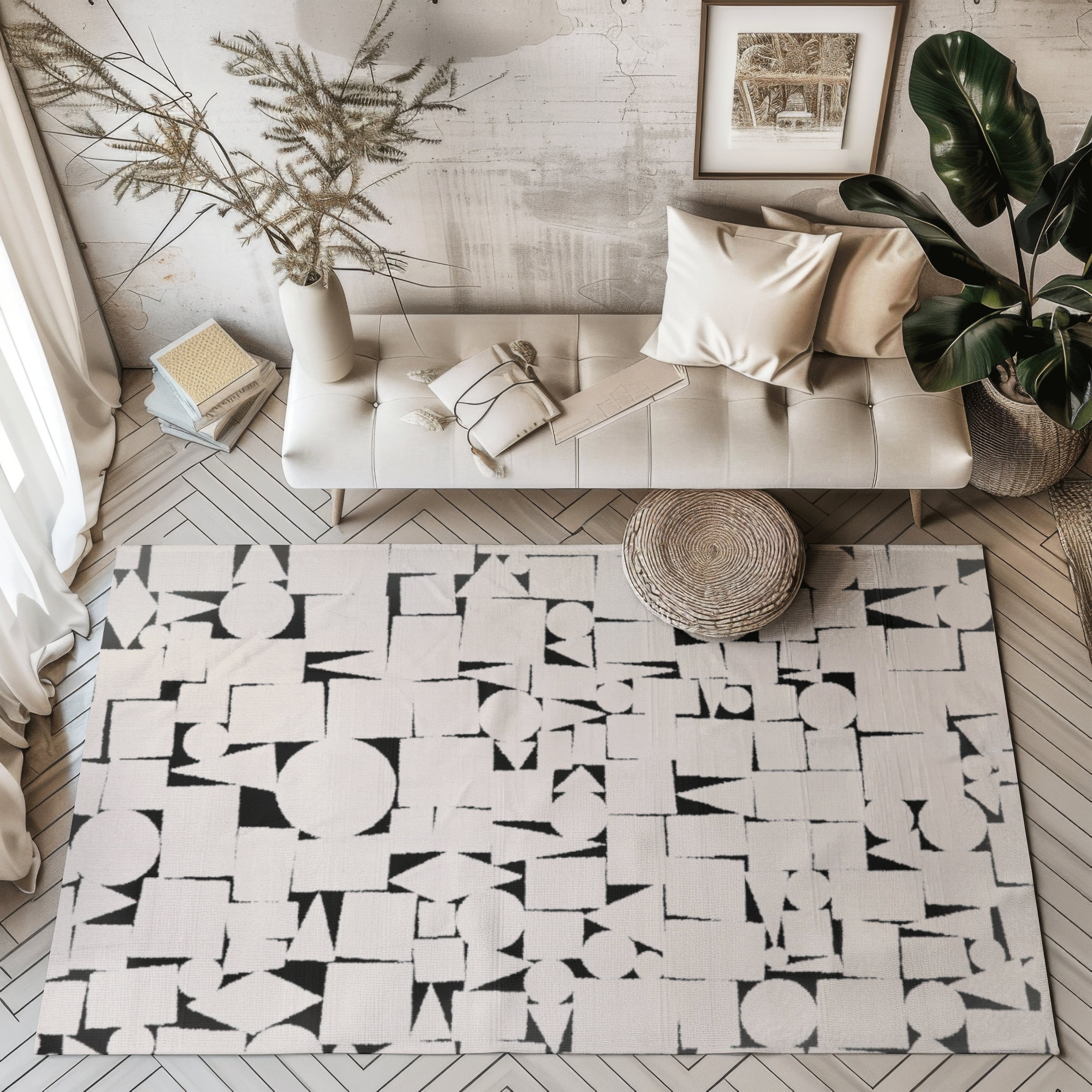 Sacred Tranquility Modren Rugs