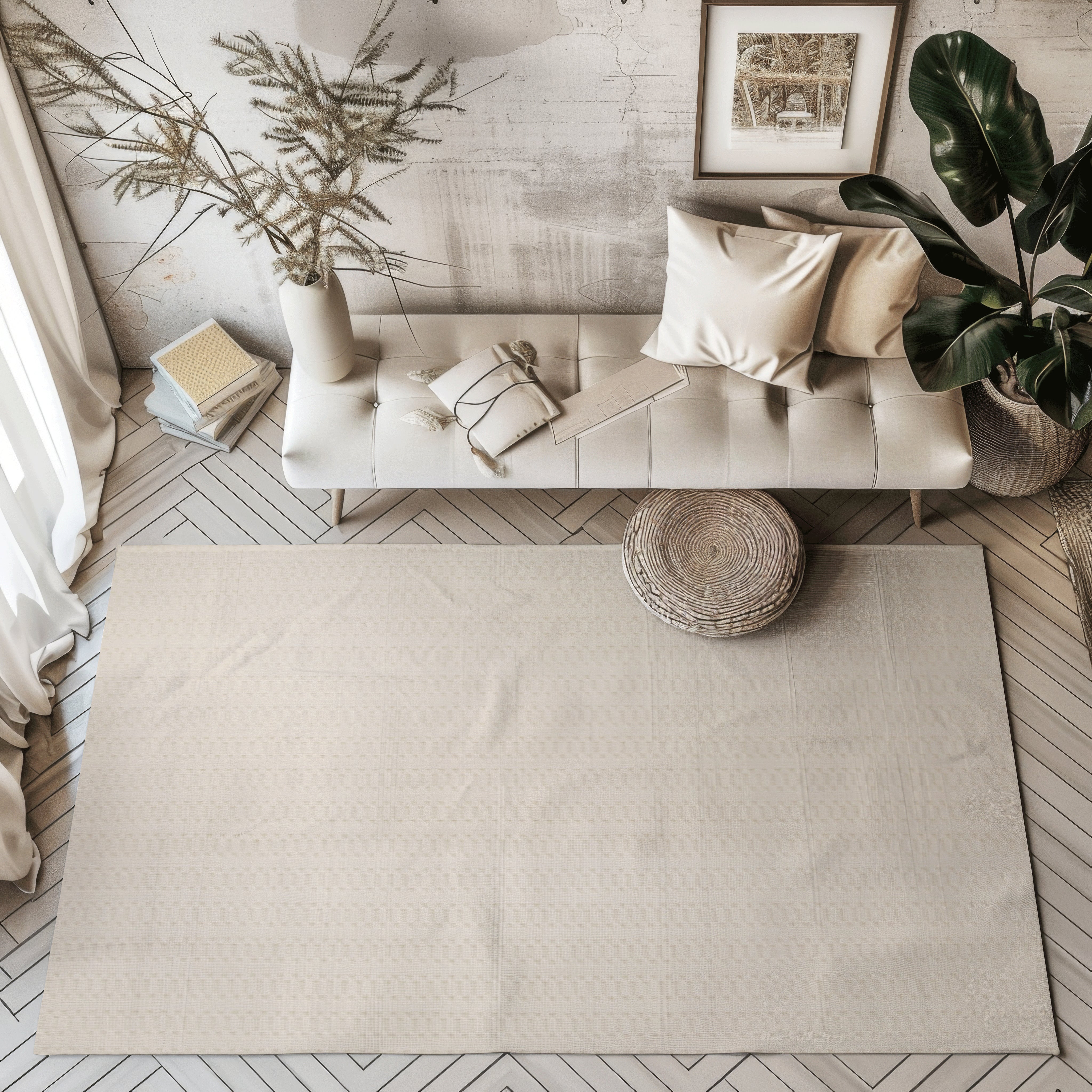 Serene Radiance Modern Rugs