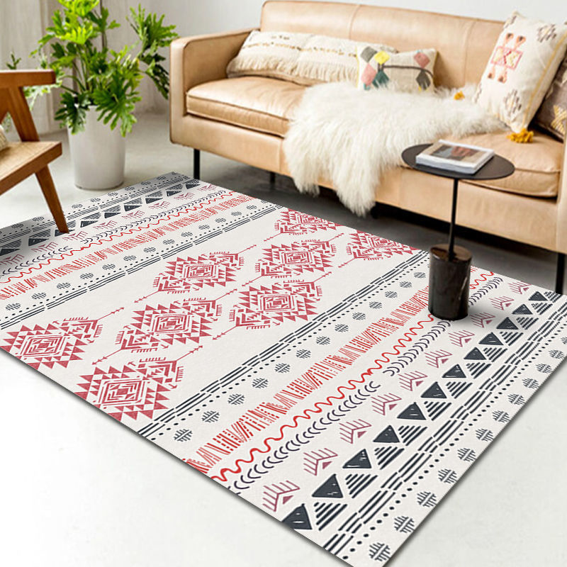 Gentle Wind Red Rugs