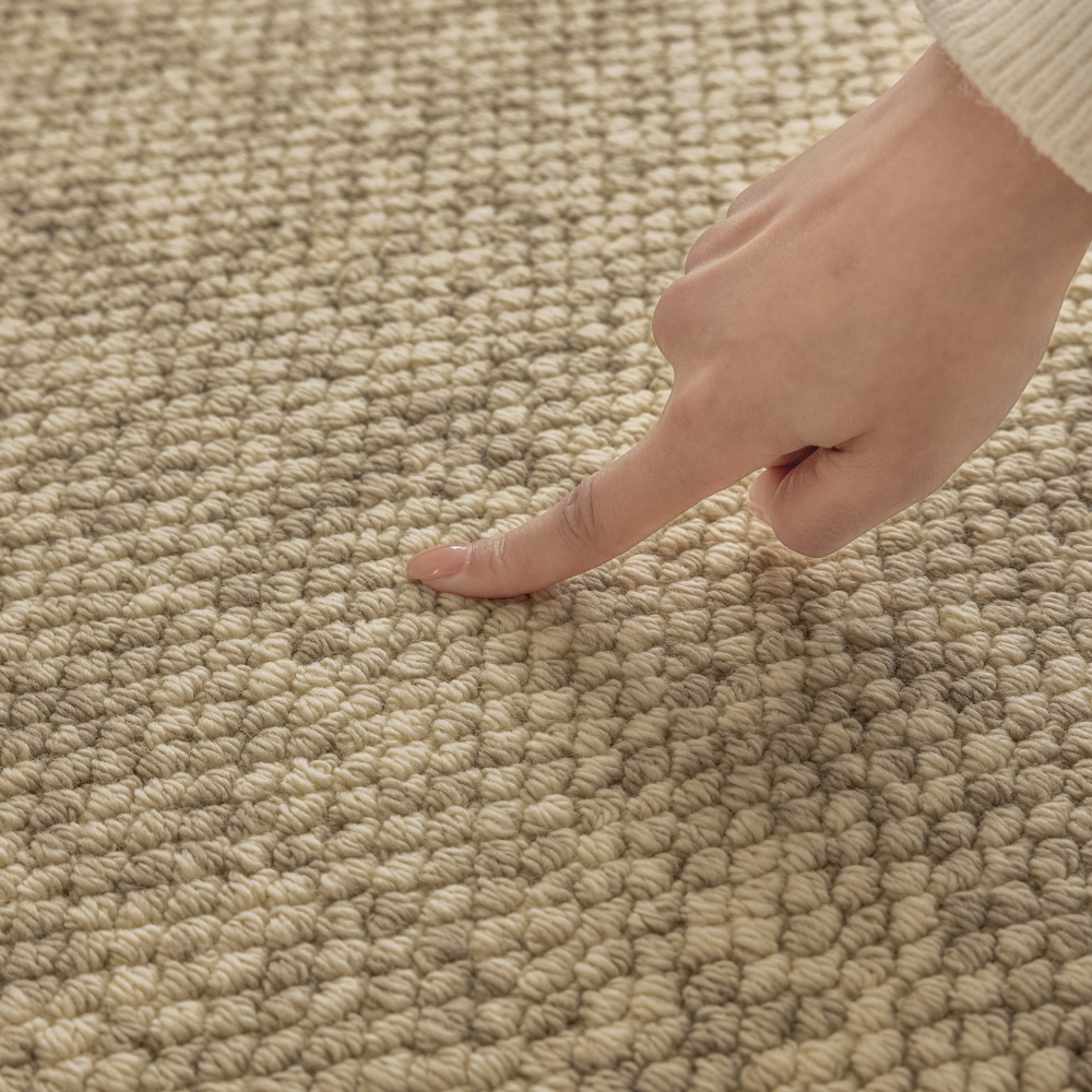 Flatweave Solid Wool Rug