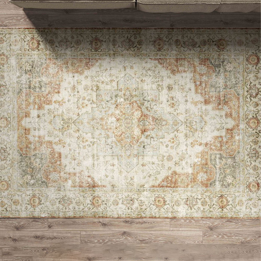 Gentle Symphony Green Rugs