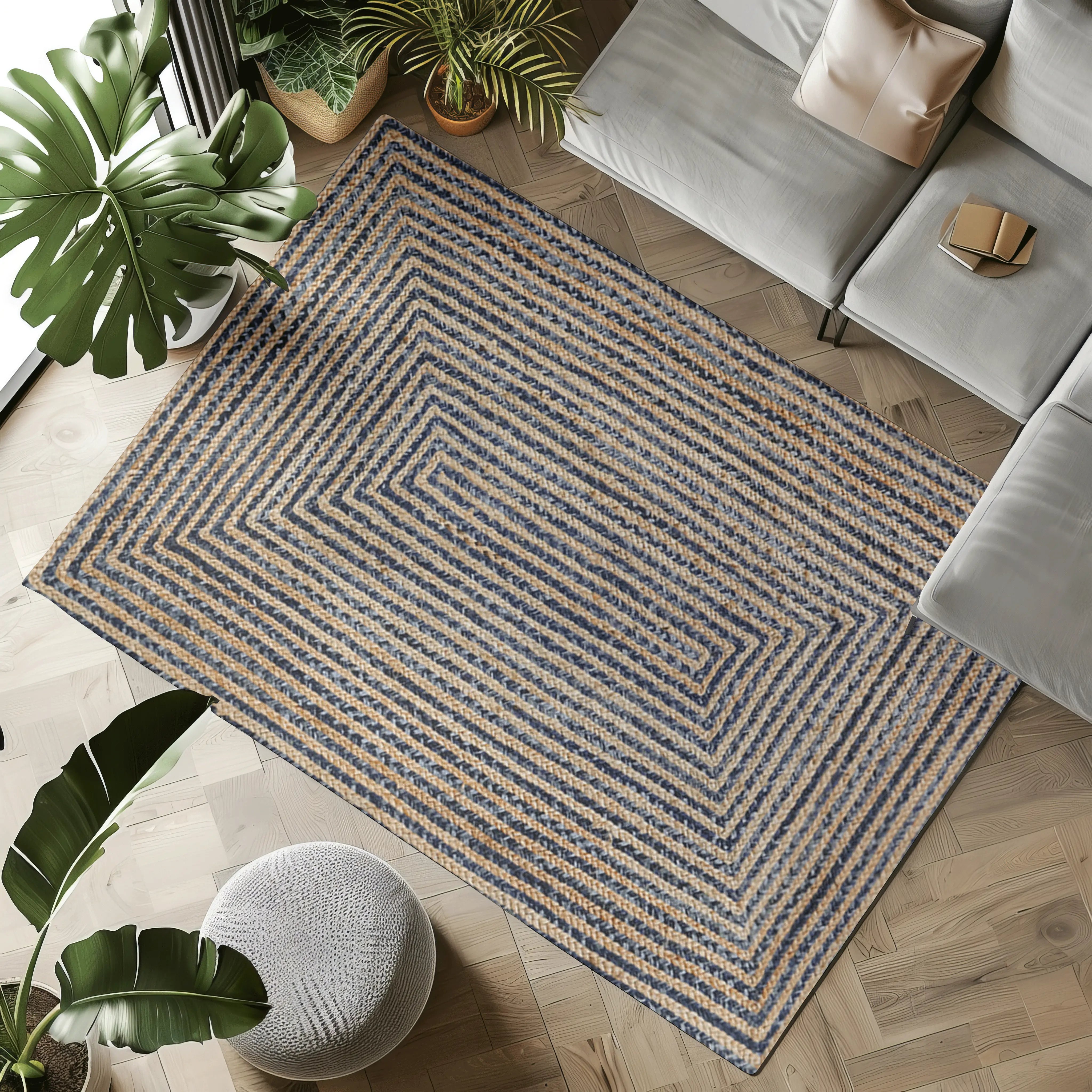 Eternal Waves Jute Rugs