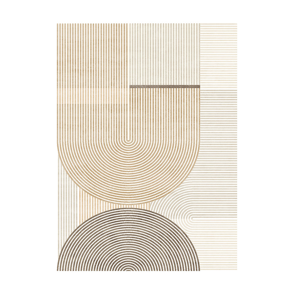 Zen Ripples Geometric Rugs