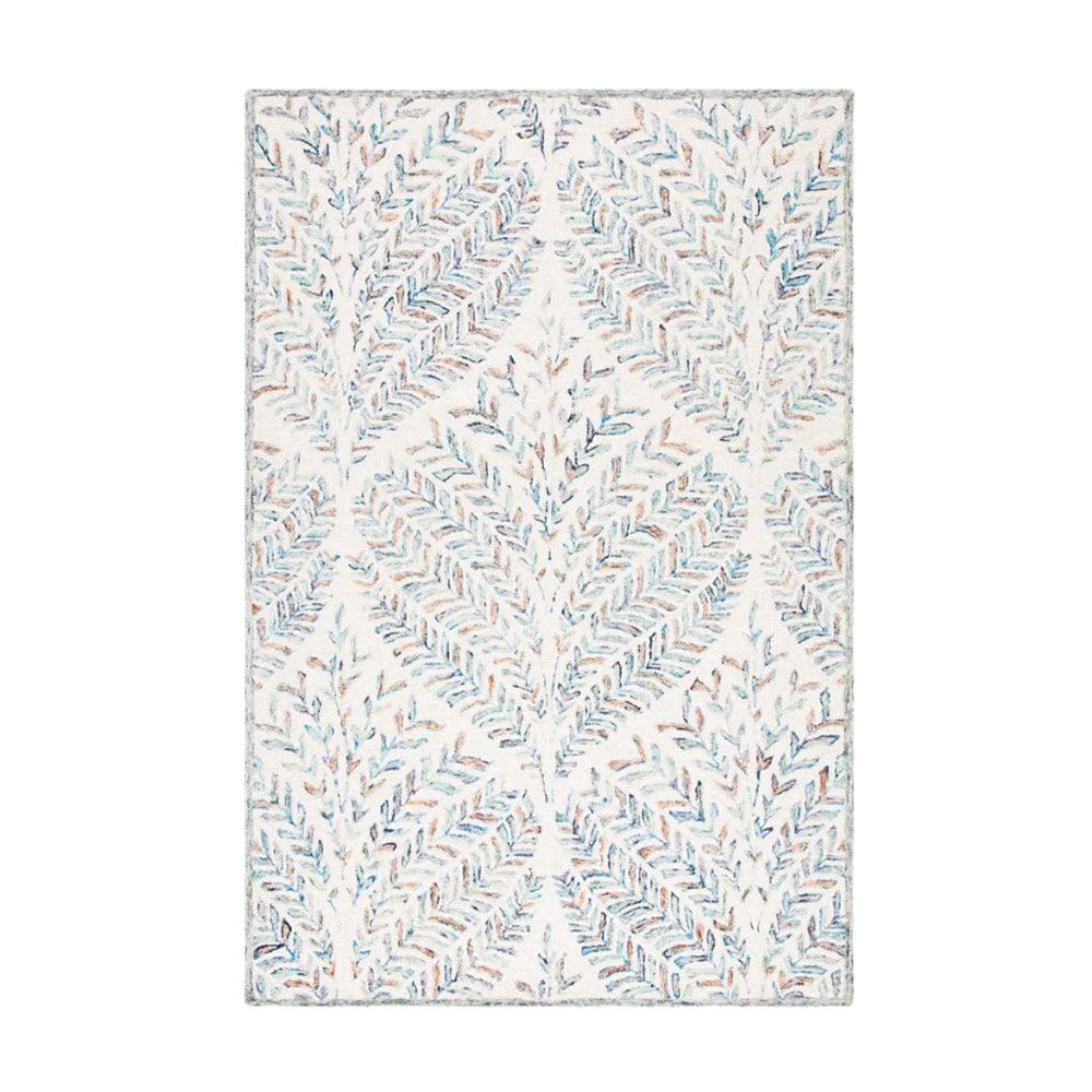 Serene Sunset Leaves Rugs