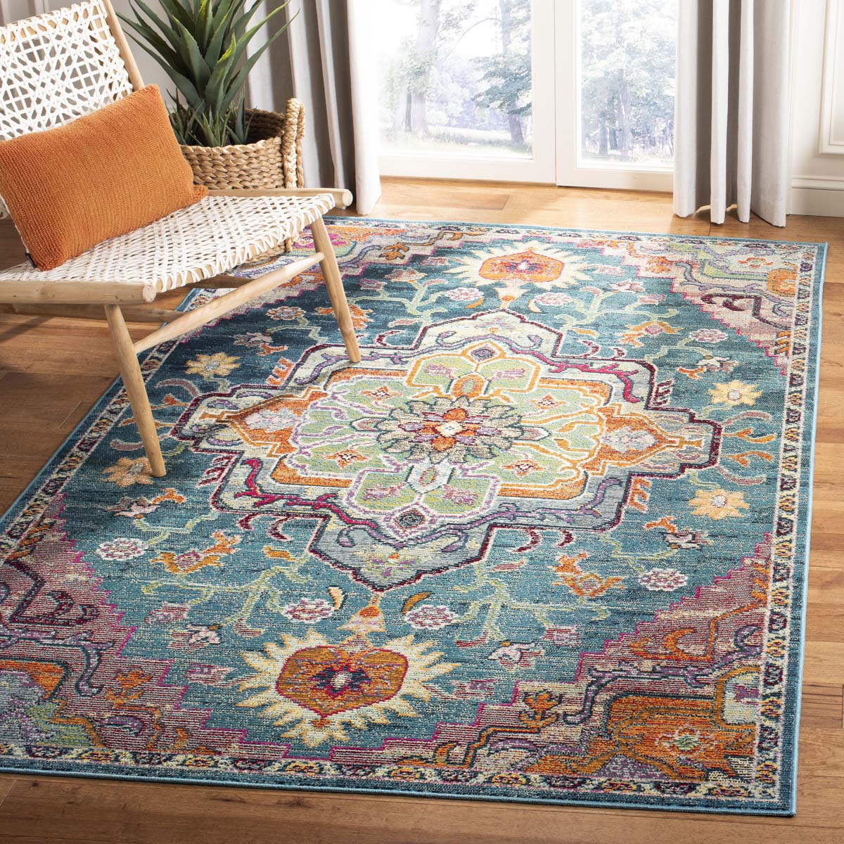 Timeless Glade Plychrome  Rugs