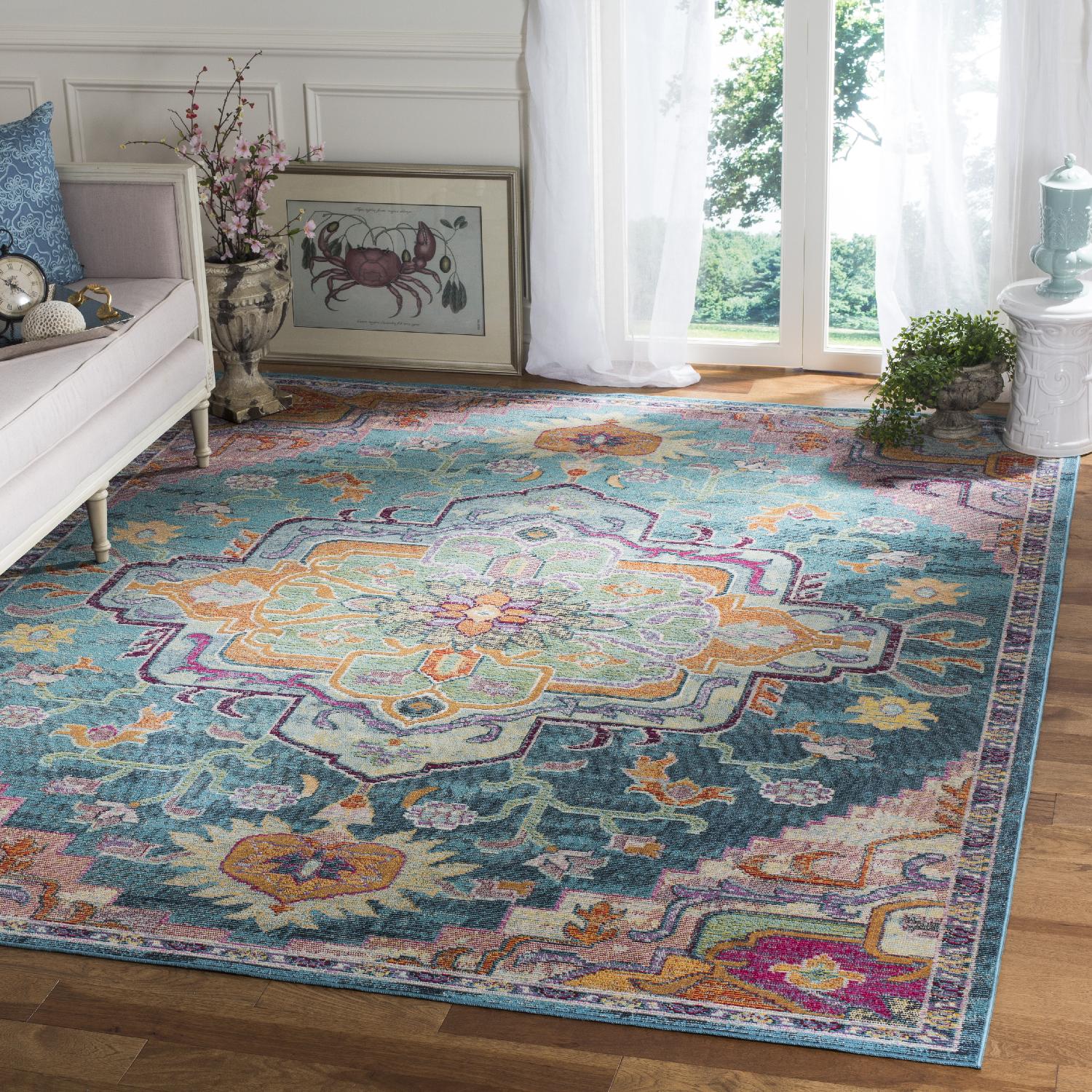 Timeless Glade Plychrome  Rugs