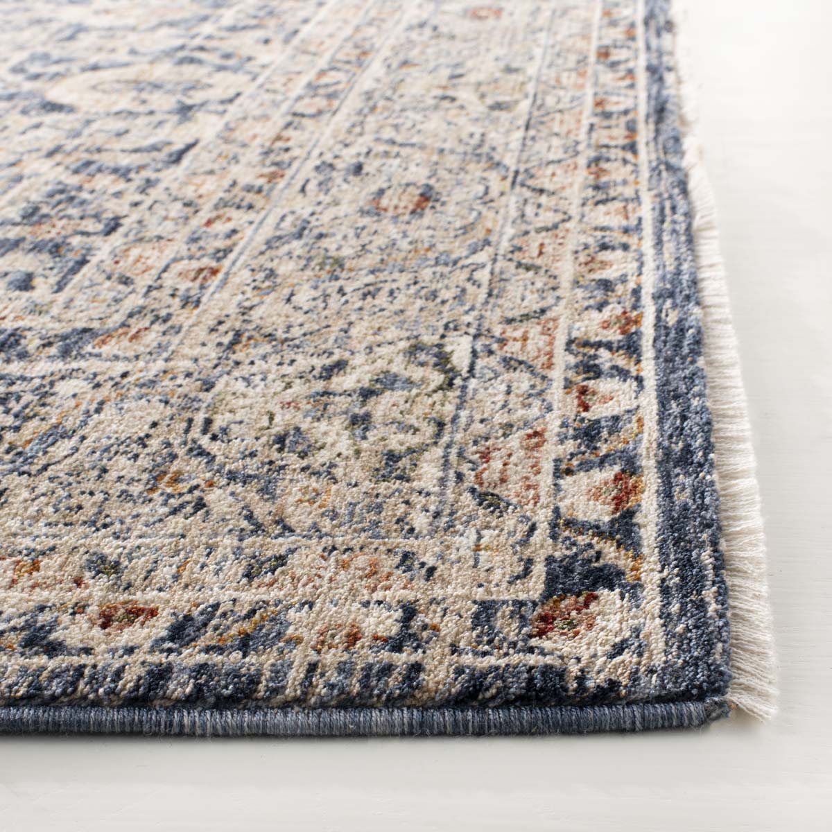 Enchanted Valley Solid Blue Rugs