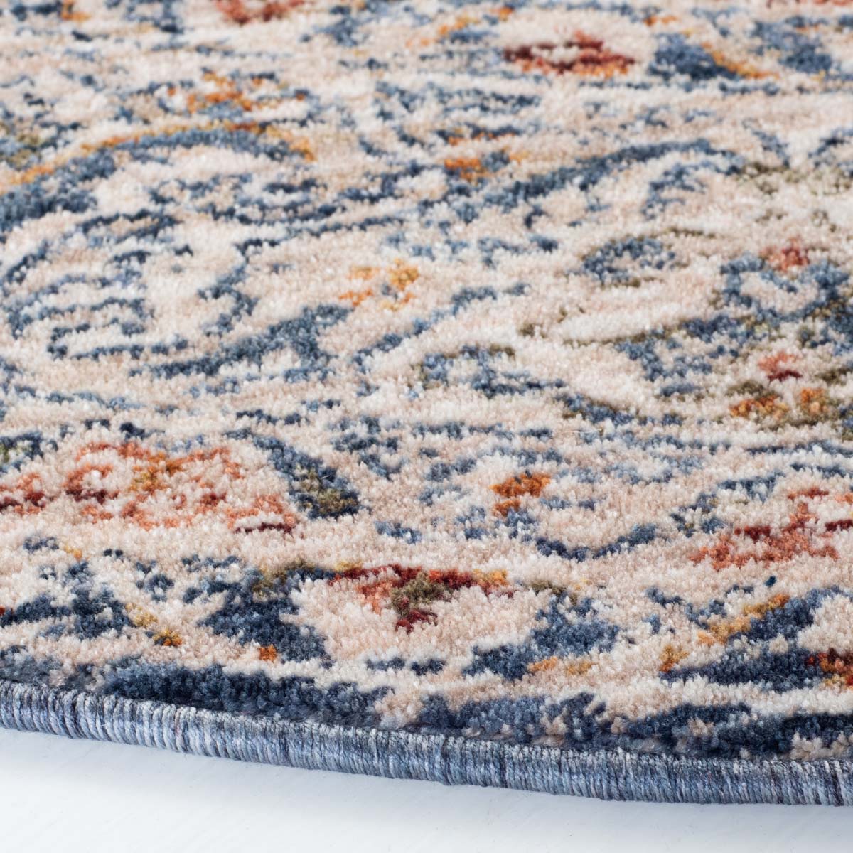 Enchanted Valley Solid Blue Rugs