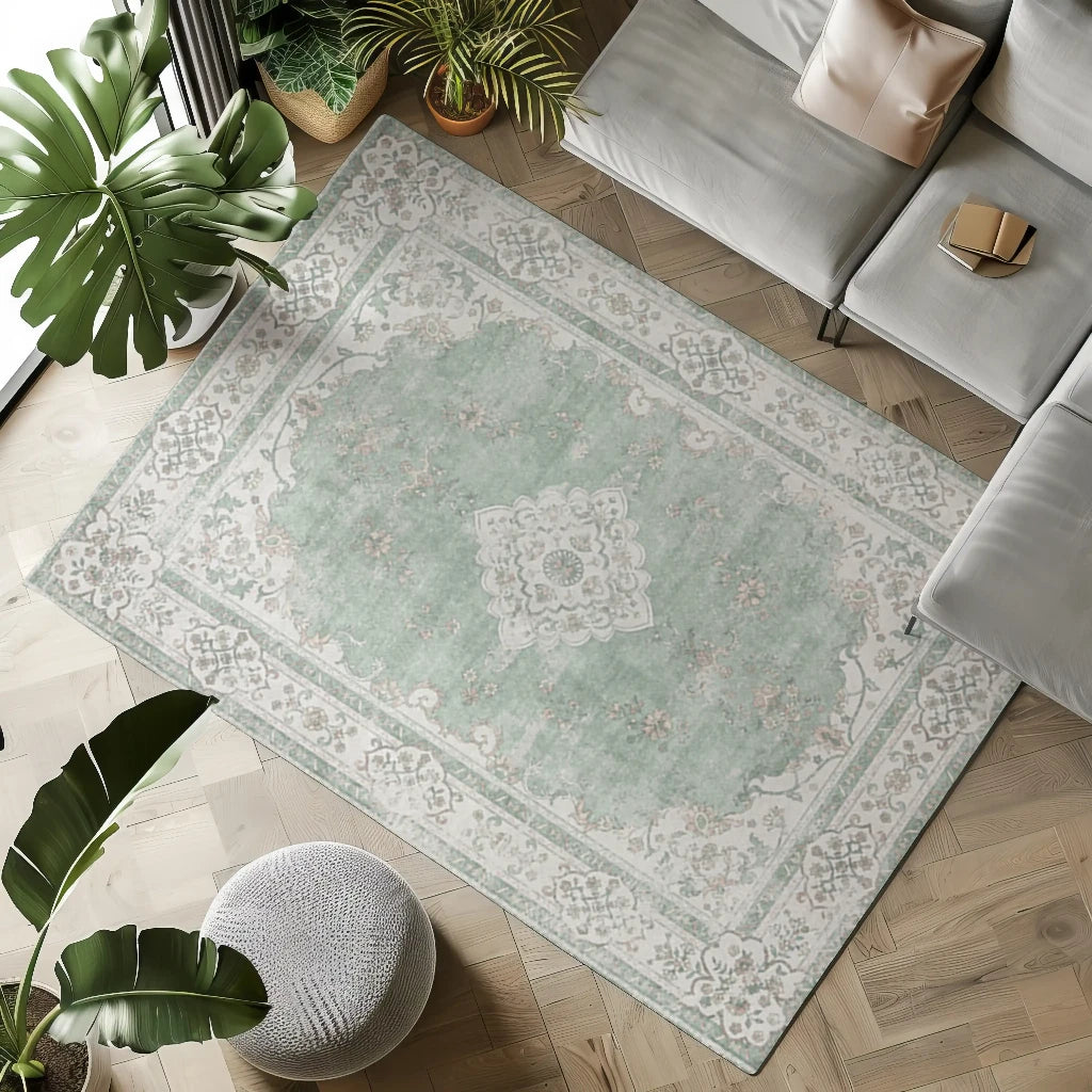 Serene Stream Vintage Rugs