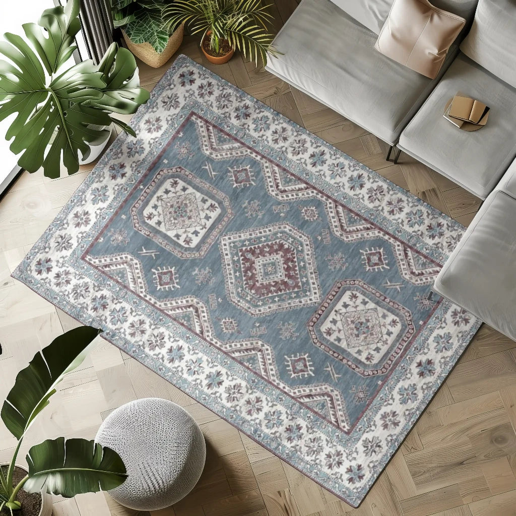 Azure Daydream Vintage Rugs