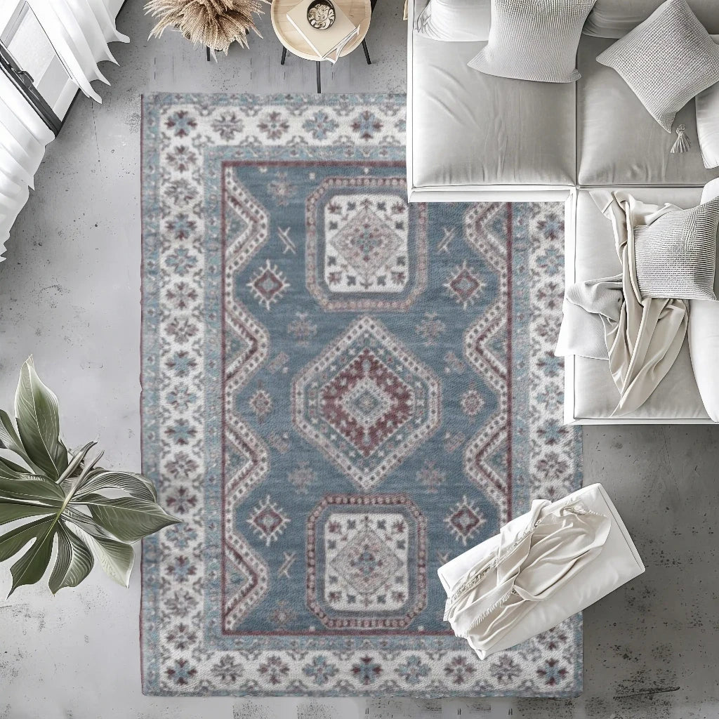 Azure Daydream Vintage Rugs