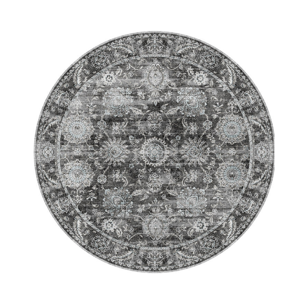 Circular Persian Ethnic Kavira Rugs