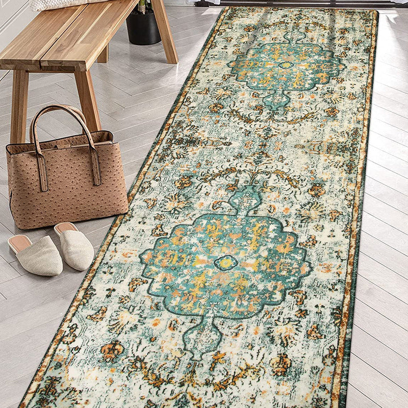 Rustic Charm Green Rugs