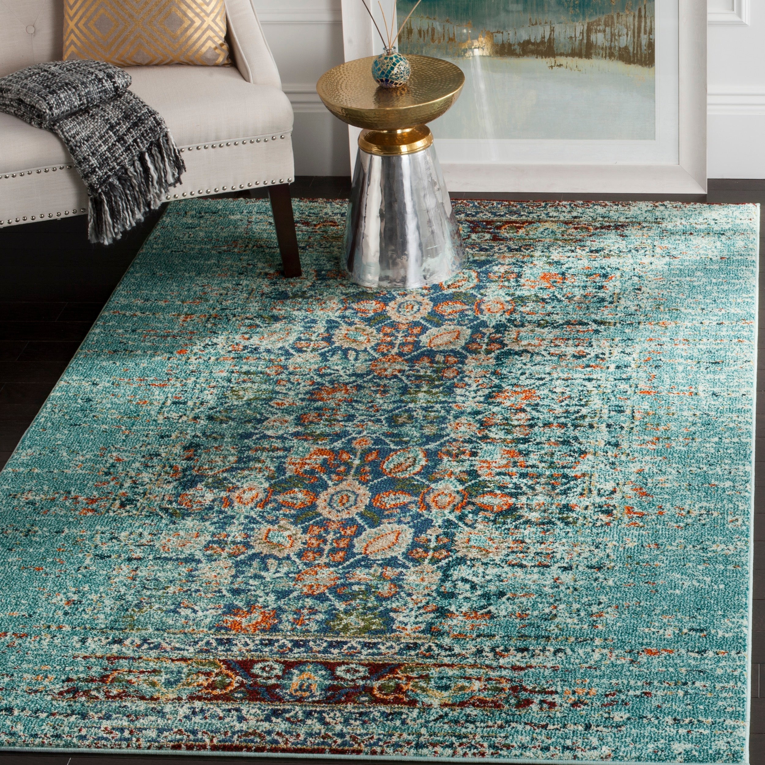 Radiant Shores Ethnic Rugs