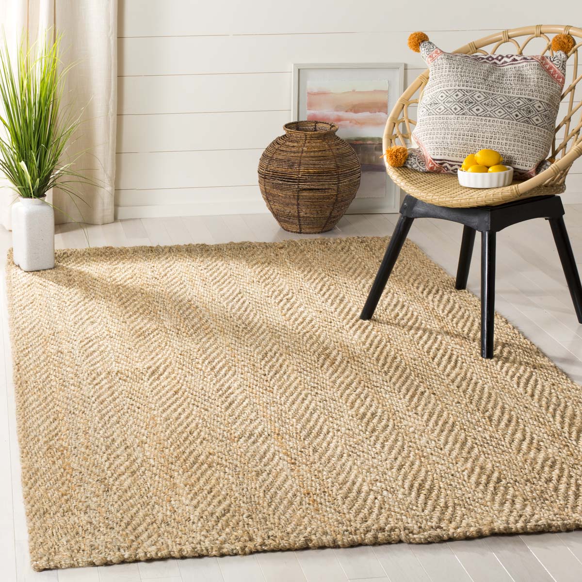 Echoing Reveries Natural Wood Stria Rugs