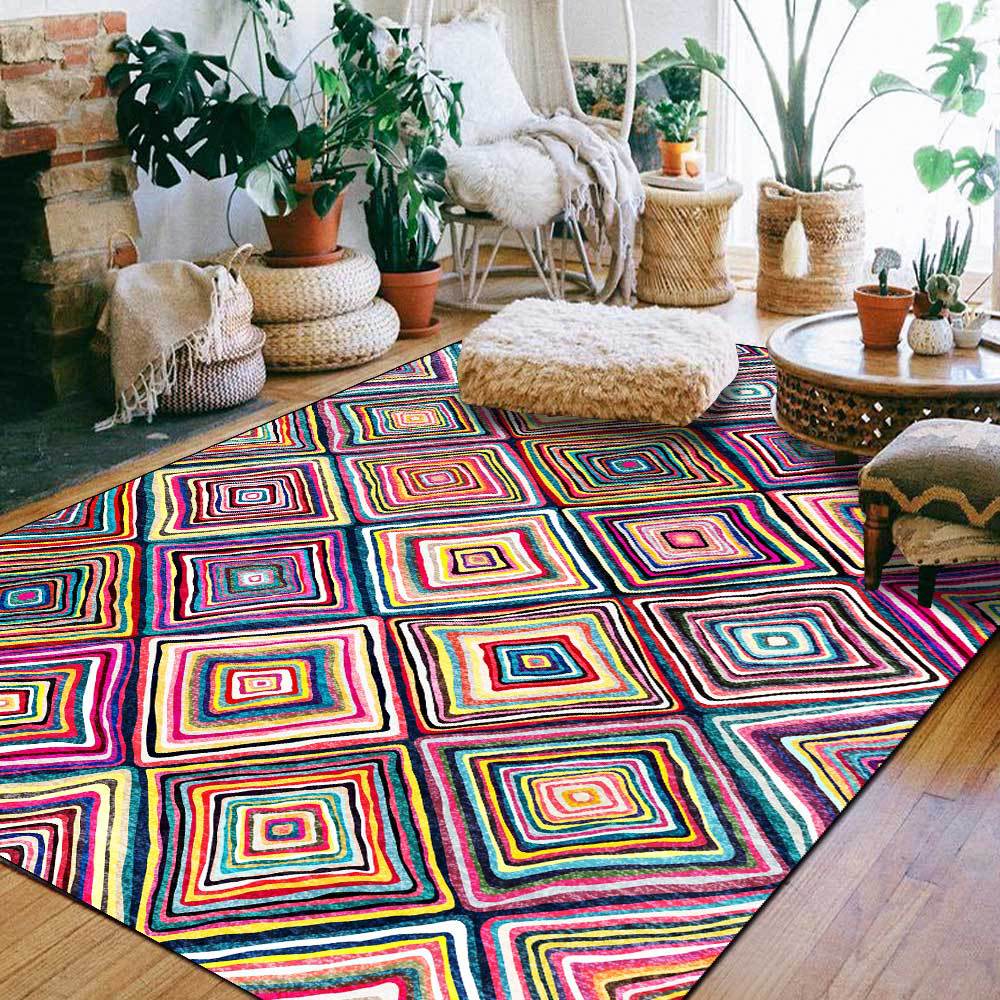 Radiant Rhombus Morocan Rugs